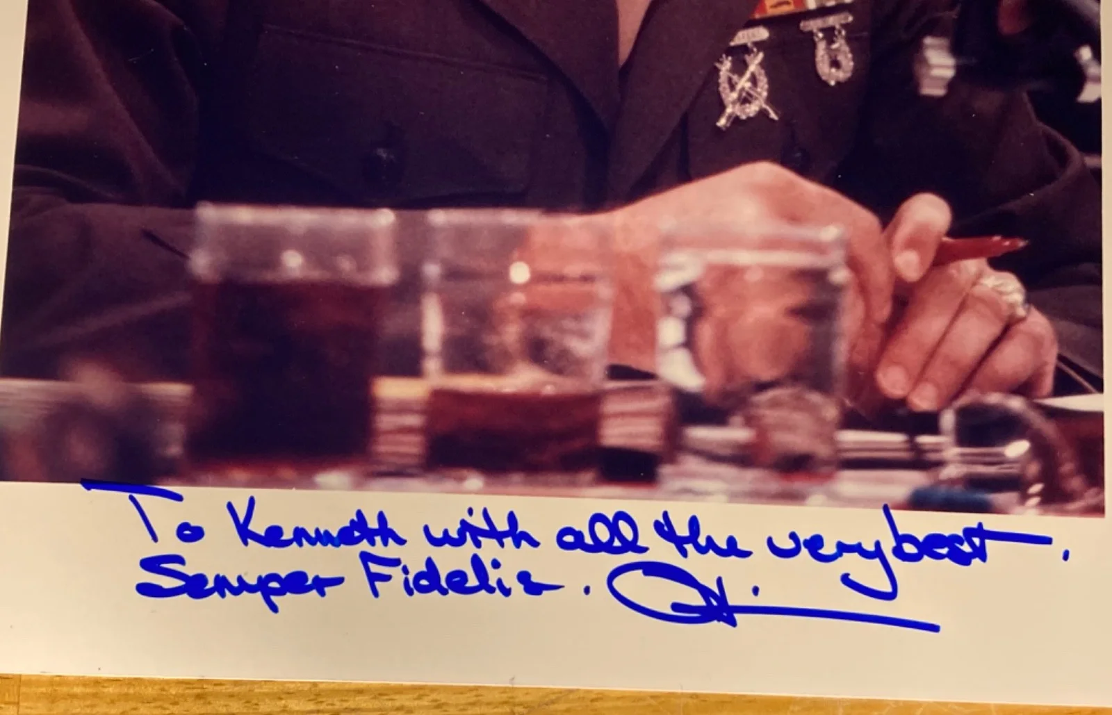 Early Hand SIGNED Oliver Stone 8x10 Photo - Director: JFK, Platoon, Wall Street,, изображение 3