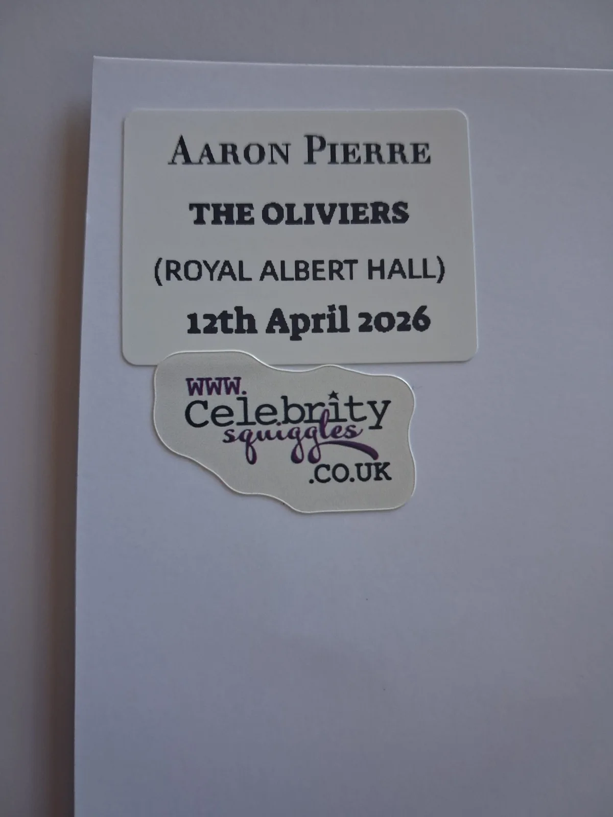 AARON PIERRE - Genuine hand signed autograph 8X10 (LANTERNS), image 3