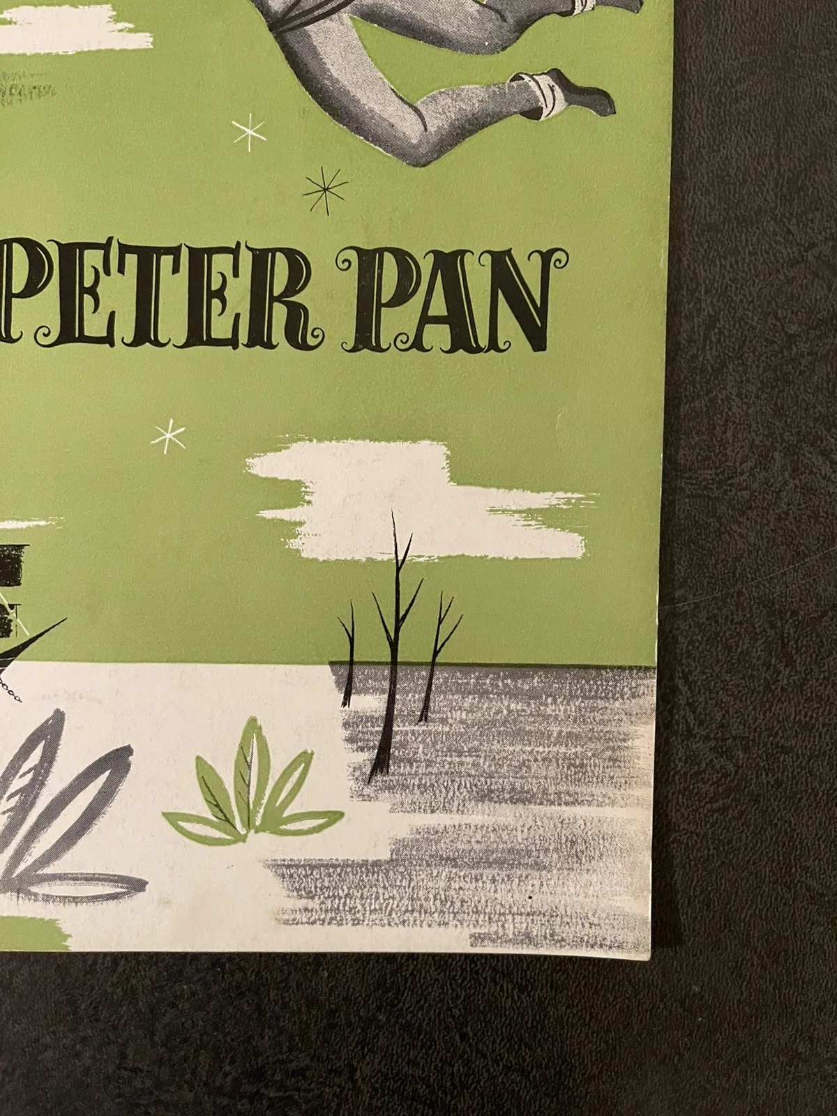 Peter Pan - 1950s Broadway Playbill Program Boris Karloff Jean Arthur Bernstein, image 4