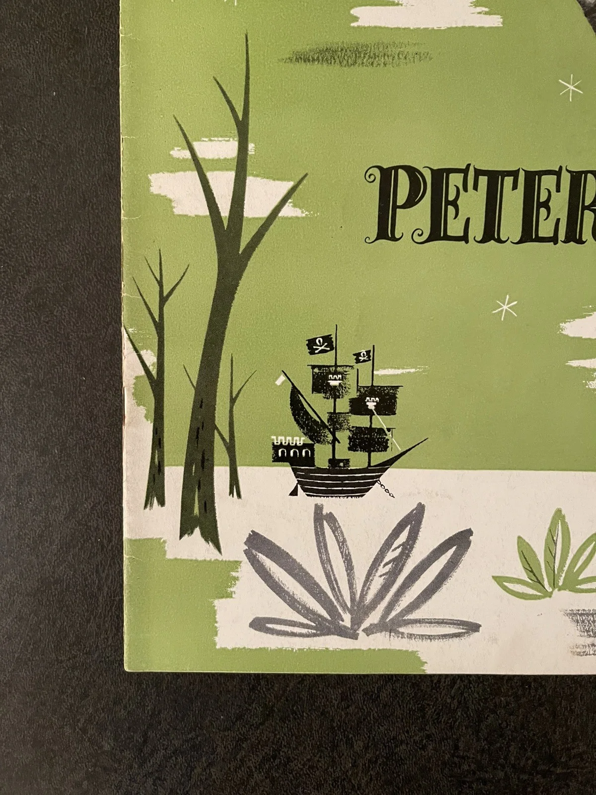 Peter Pan - 1950s Broadway Playbill Program Boris Karloff Jean Arthur Bernstein, image 5