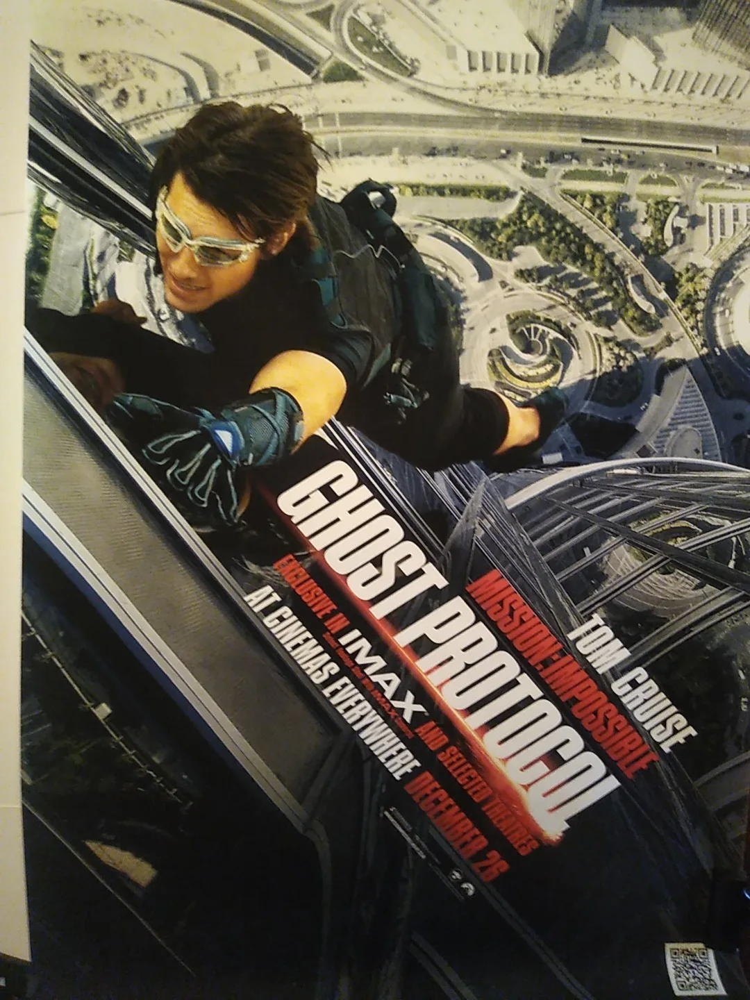Mission Impossible Ghost Protocol One Sheet Poster, image 2