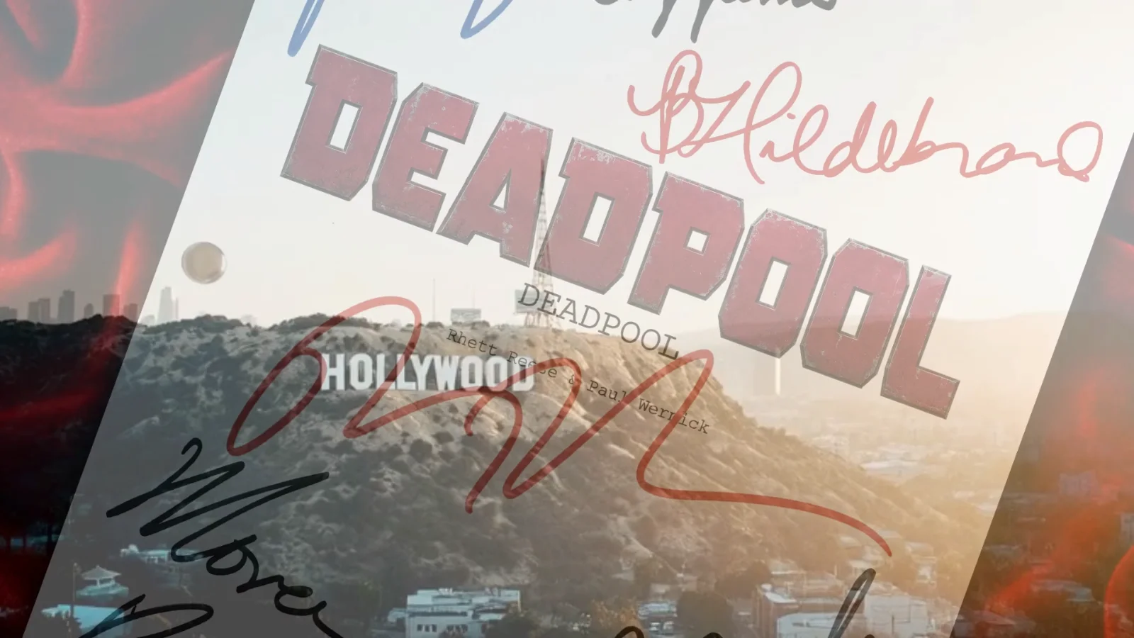 Deadpool, Signed Movie Script, Full Screenplay Reproduction + Cast Autographs, image 3