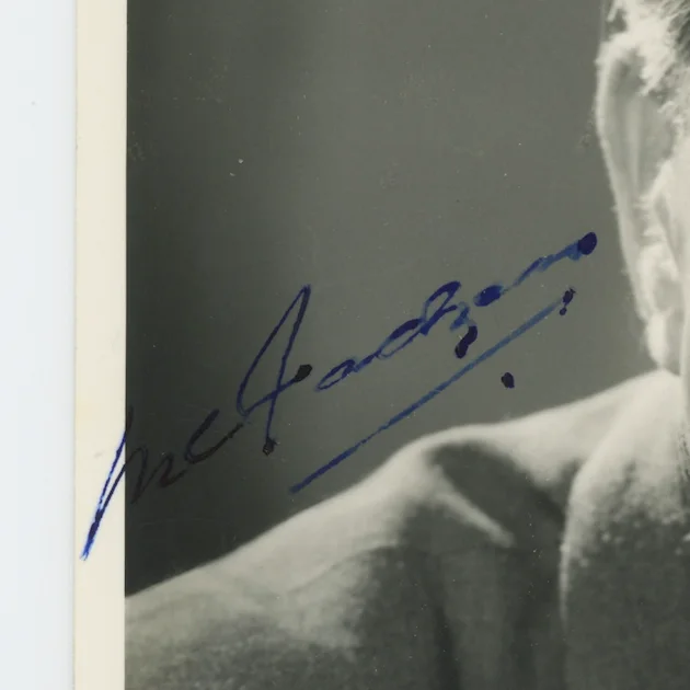 Francis McFadzean Scottish Economist Autographed Signed Photo AMCo COA 25380, image 2