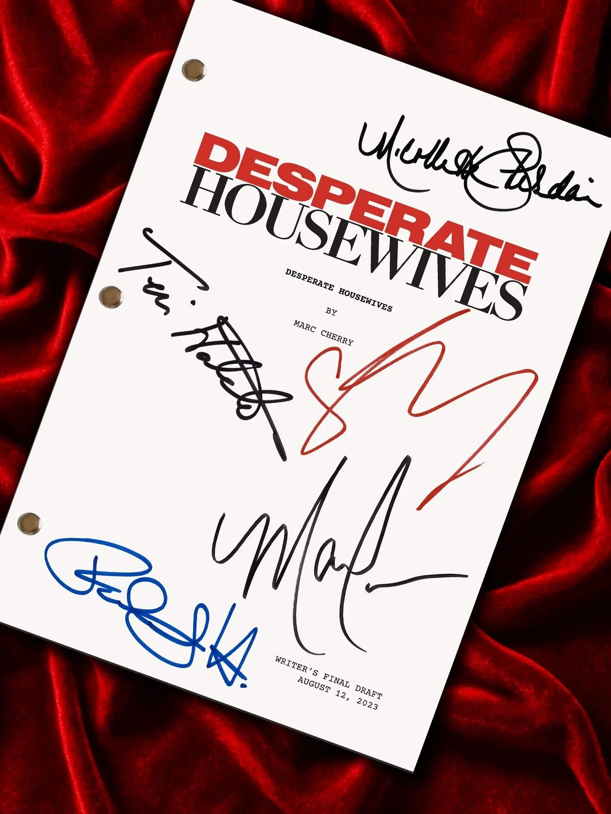 Desperate Housewives, Signed Movie Script, Full Screenplay Framed Reproduction +, image 3