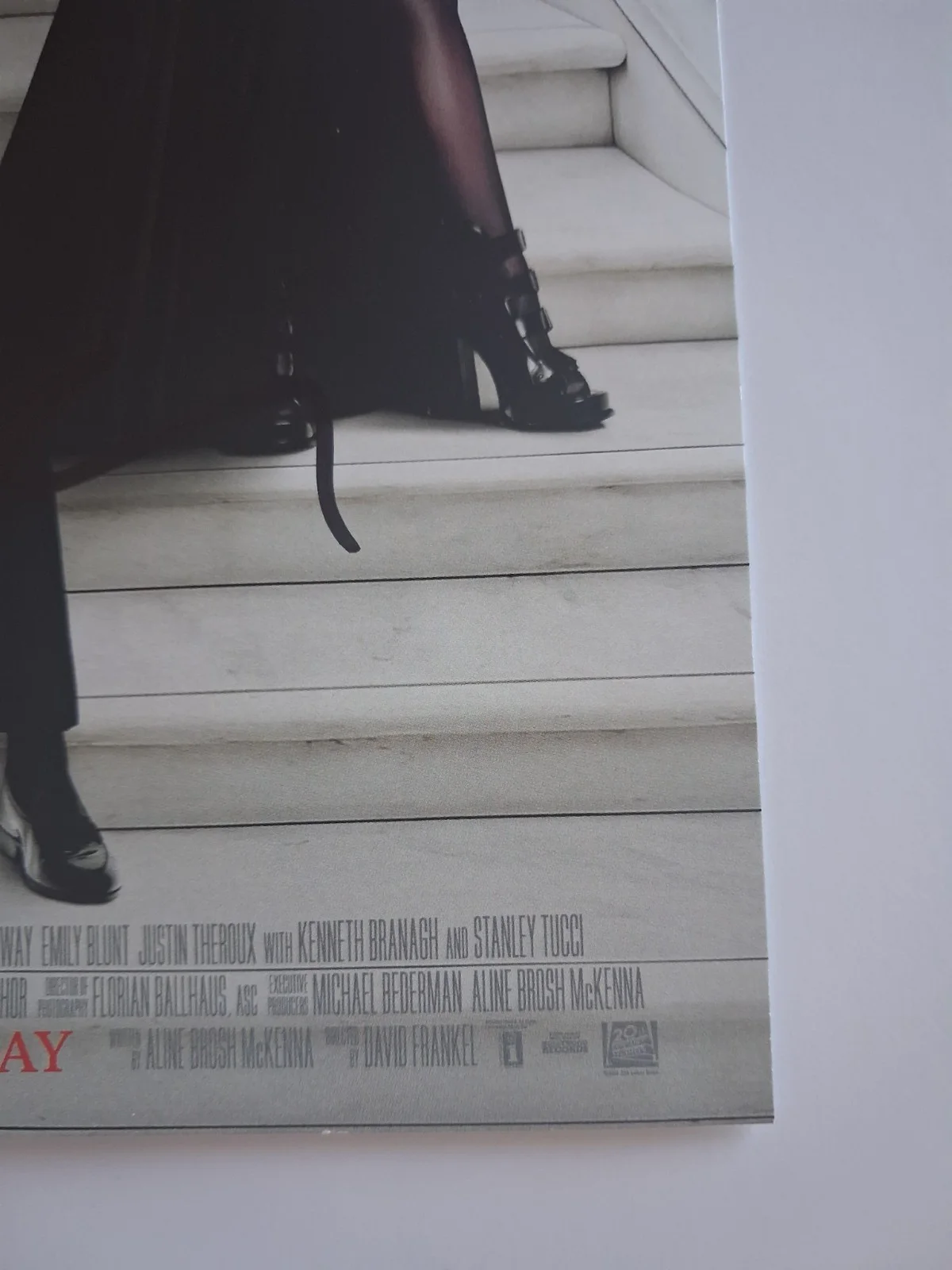 DAVID FRANKEL (Dir) DEVIL WEARS PRADA Genuine hand signed autograph 7.8 x11.5, image 5