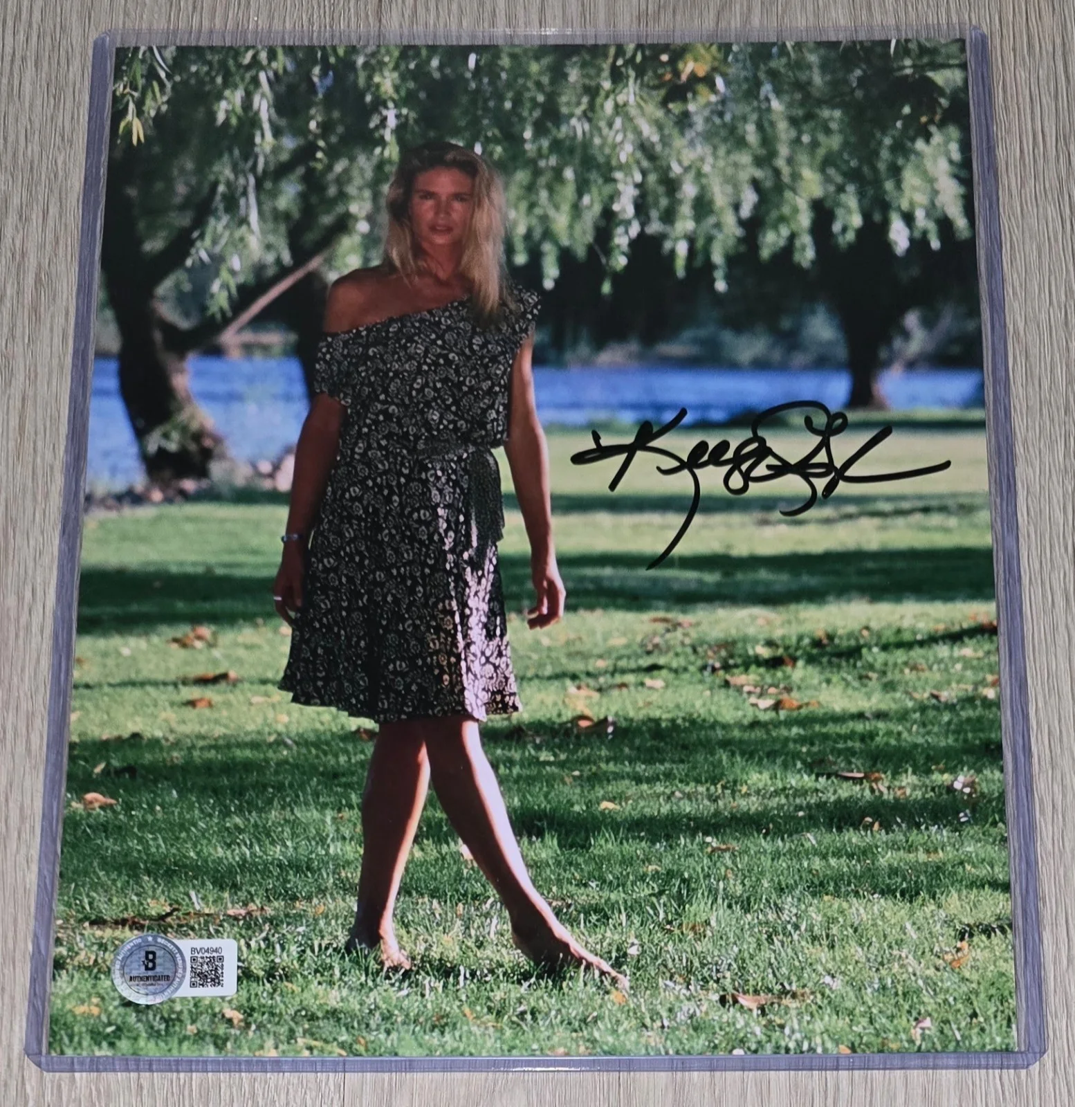 Kelly Lynch — Kelly Lynch Actress from Road House Autograph Beckett BAS Authentic 8x10 Signed, изображение 4