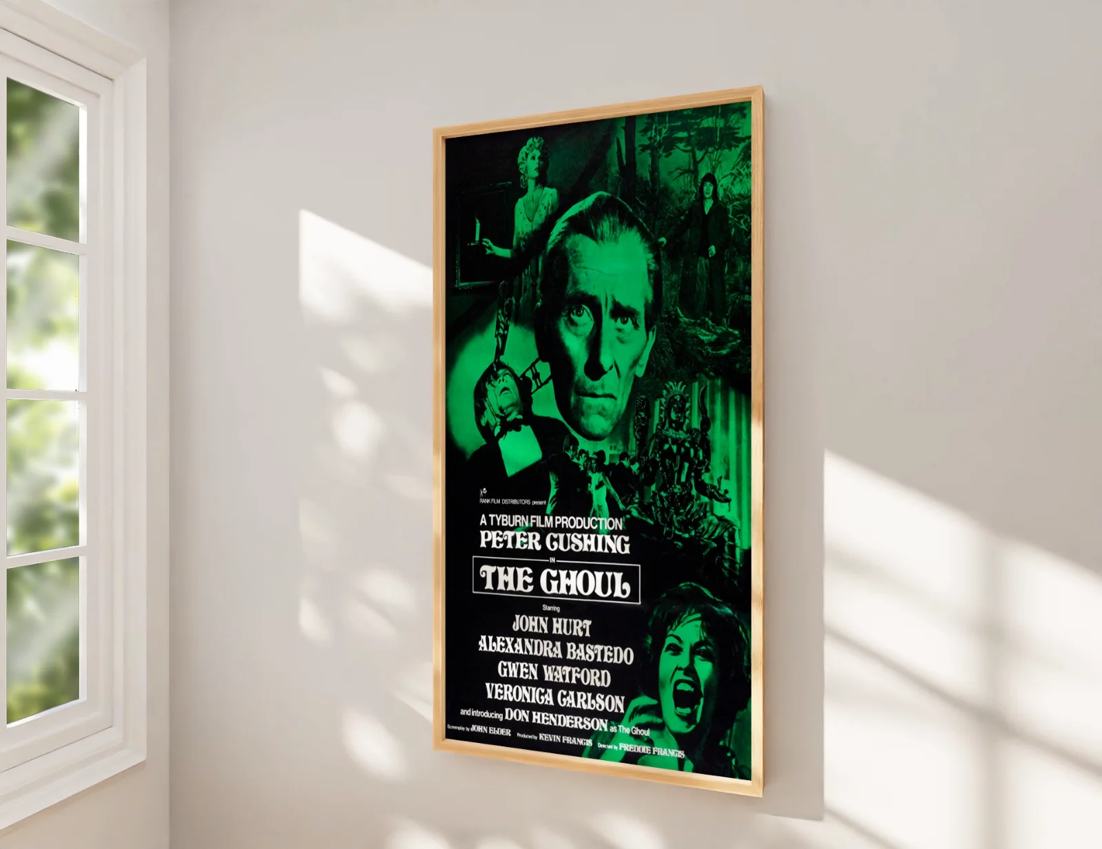 The Ghoul - 1975 Horror / Suspense Restored 27.2" x 41" US One Sheet, image 2