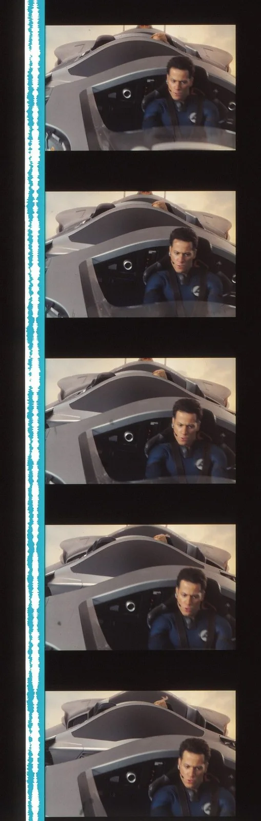 Fantastic 4 Rise of the Silver Surfer 35mm Film Cell strip very Rare var_b, изображение 4