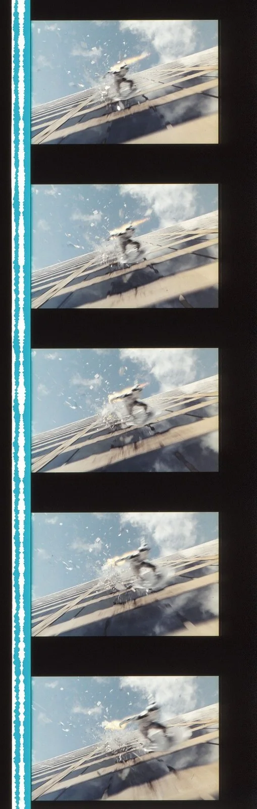 Fantastic 4 Rise of the Silver Surfer 35mm Film Cell strip very Rare var_b, изображение 5