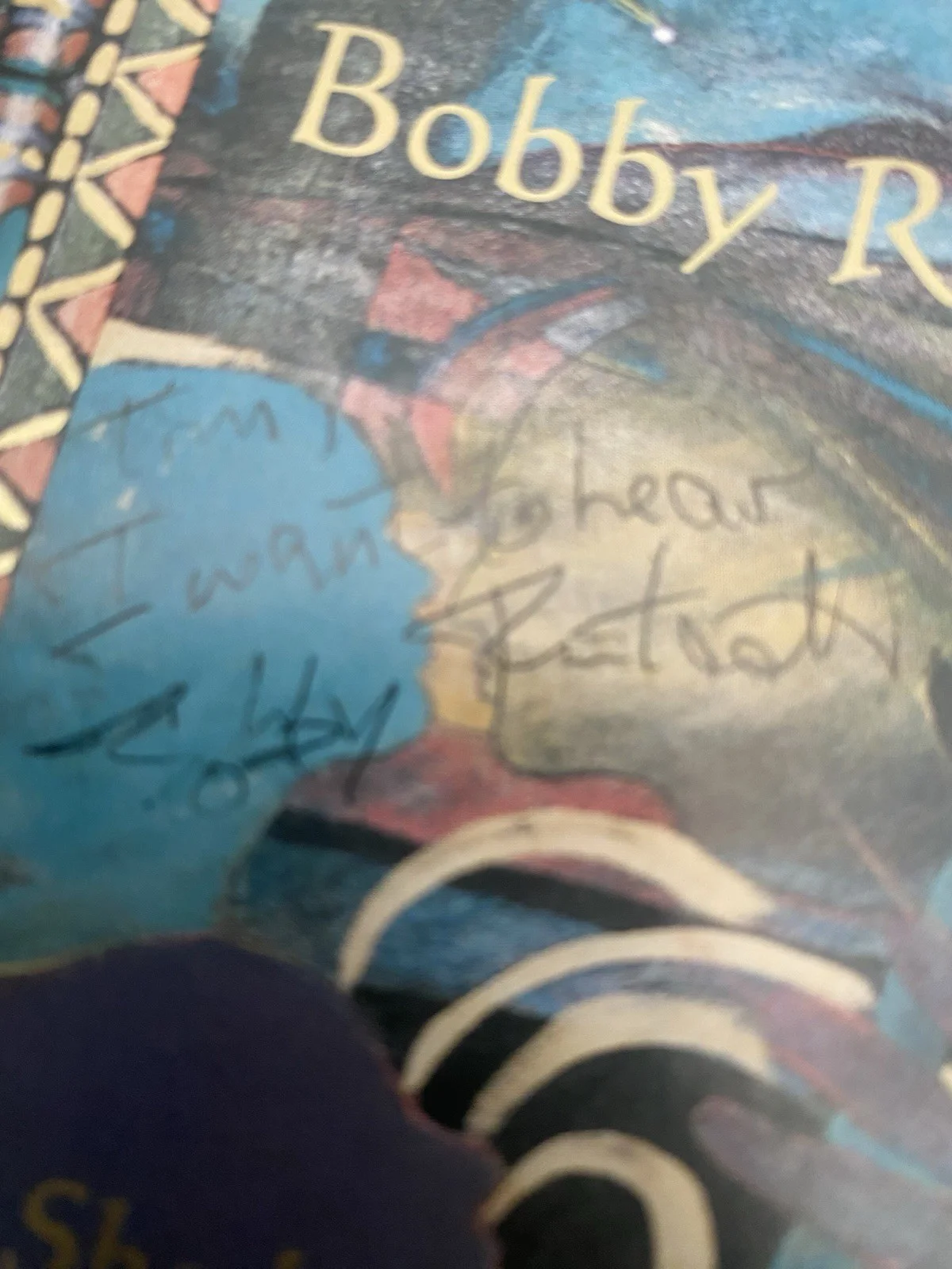 Bobby Ronstadt signed cd cover, image 2