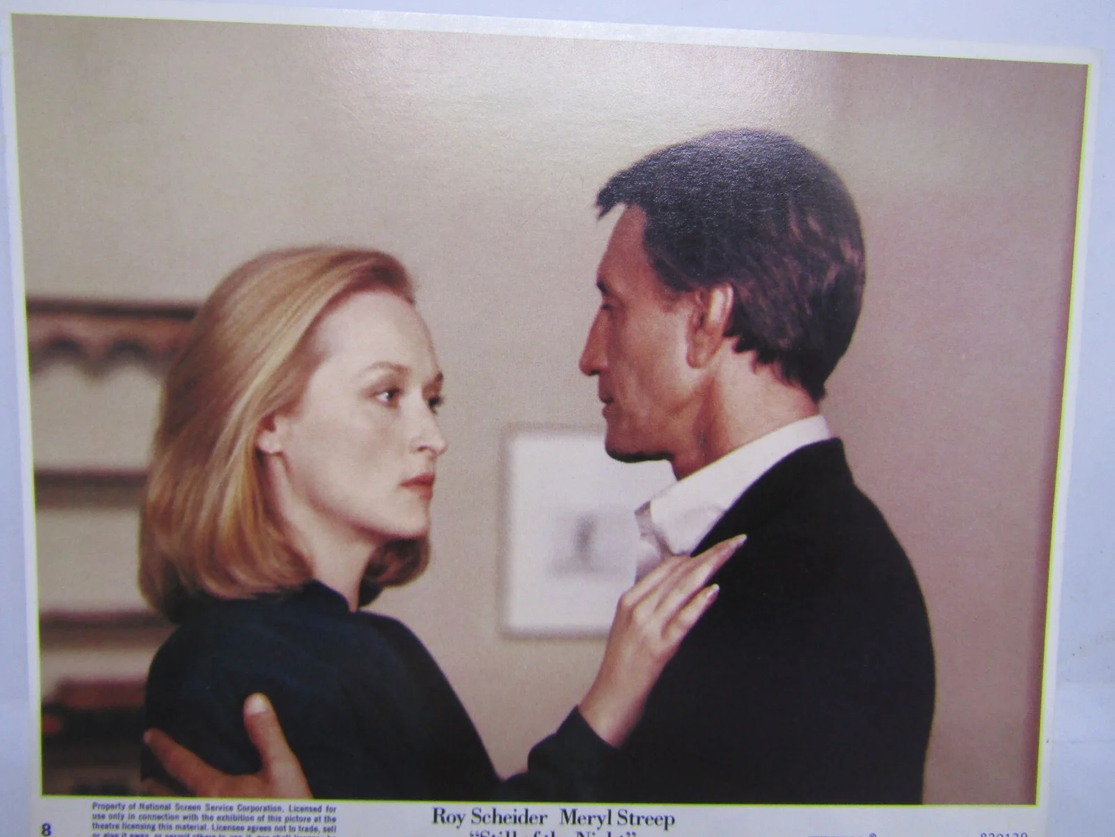 Vintage Lobby card - Still of the night - promo photo - 10 x 8, изображение 2