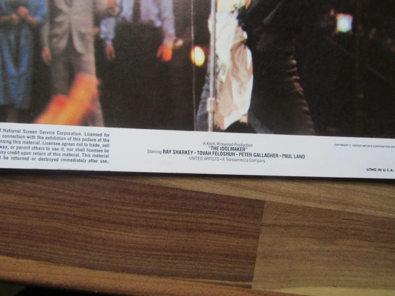 Vintage film movie Lobby card - The Idolmaker - 10 x 8, изображение 3