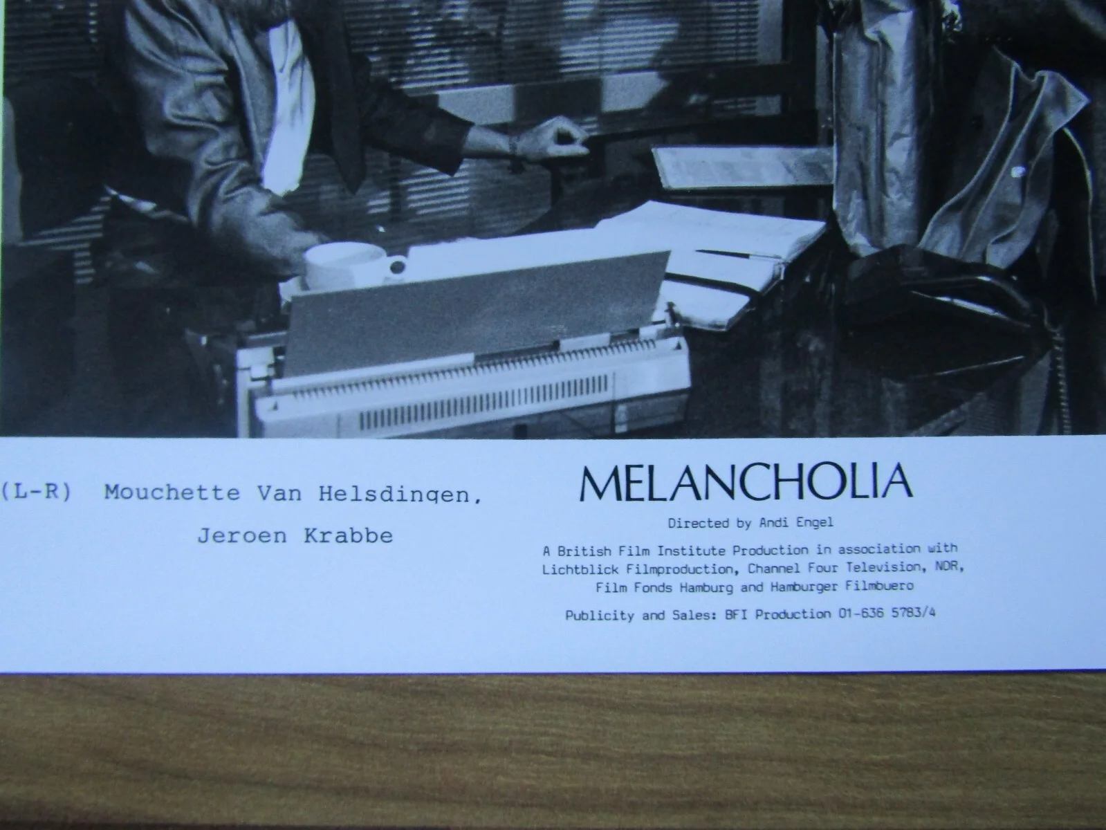 Vintage film movie Lobby card - Melancholia - 10 x 8 - British film, изображение 3