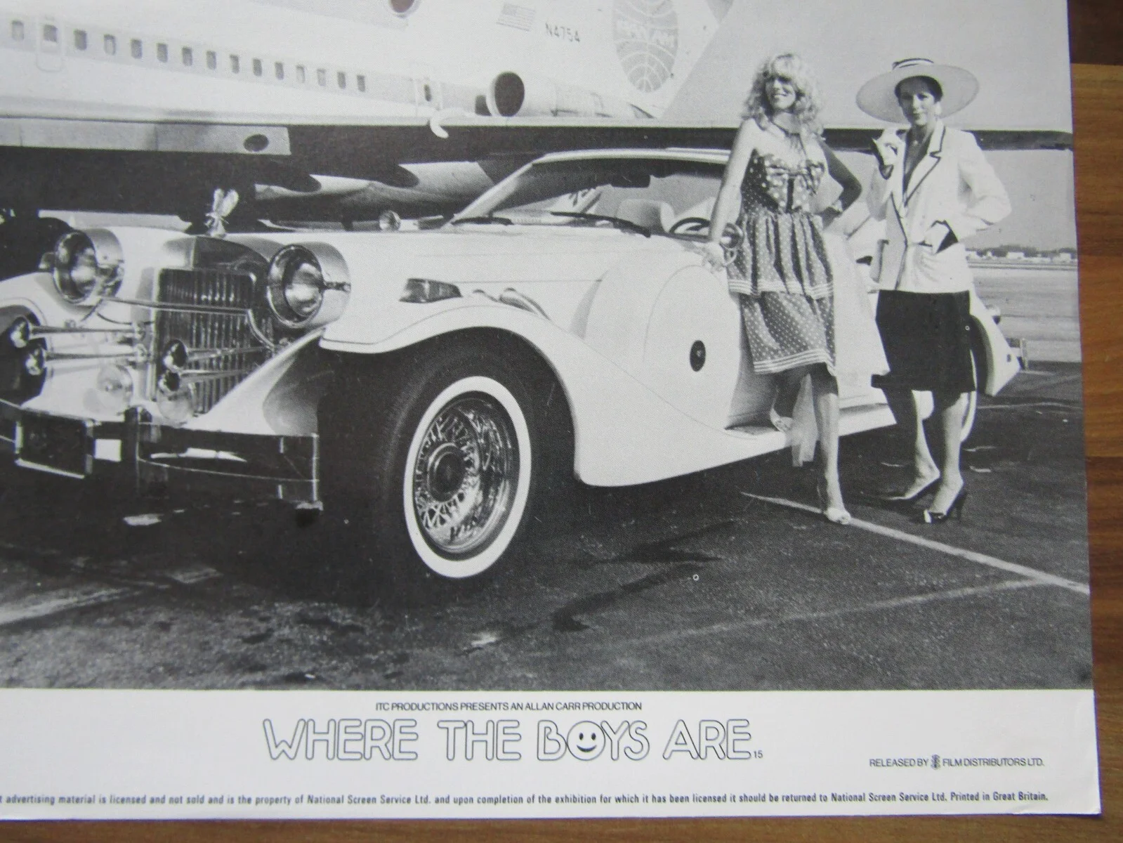 Vintage film lobby card - Promo card - Where the boys are, изображение 2