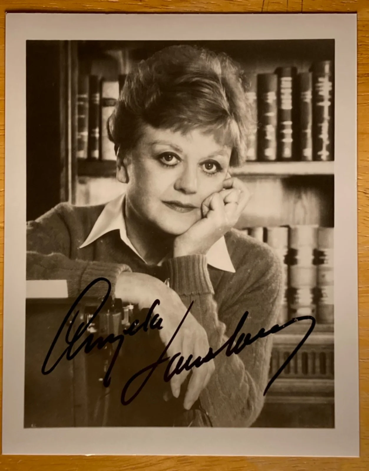 Hand SIGNED Angela Lansbury 5x4 Vintage Photo - Murder She Wrote, etc, изображение 2