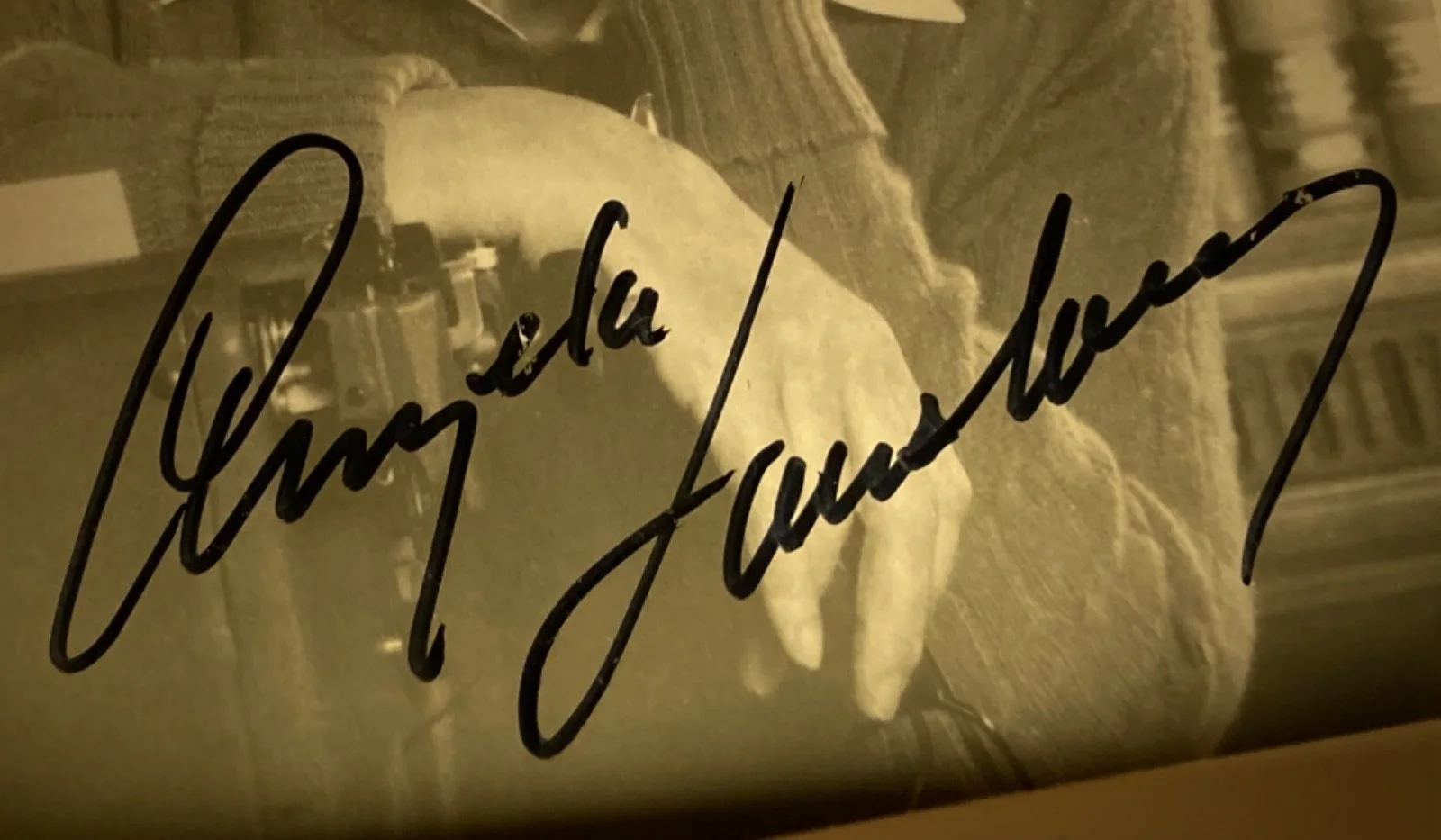 Hand SIGNED Angela Lansbury 5x4 Vintage Photo - Murder She Wrote, etc, изображение 4