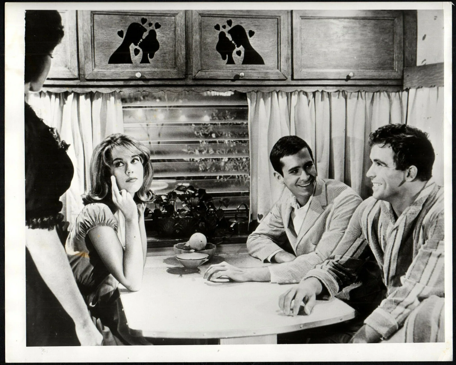 TALL STORY 1960 Anthony Perkins, Jane Fonda, Tom Laughlin 2 10x8 STILLS, изображение 2