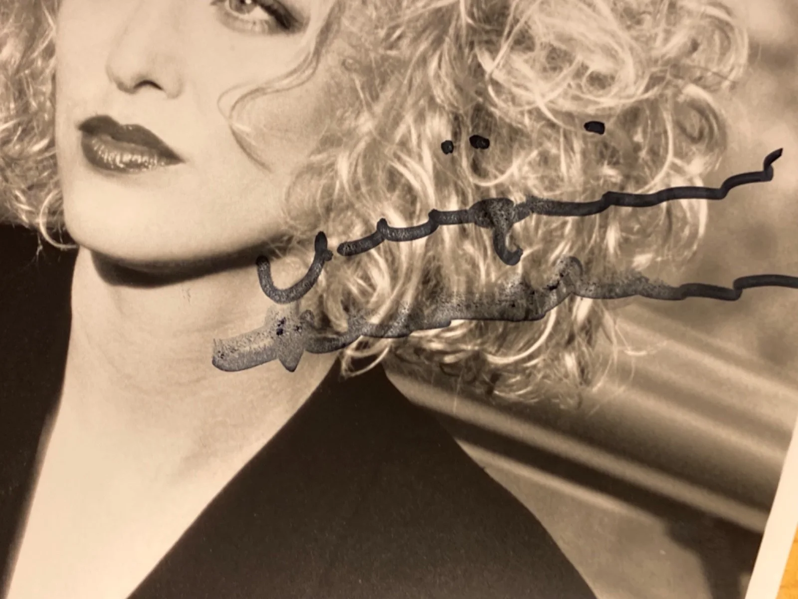 Hand SIGNED Virginia Madsen 8x10 Vintage Photo (Smudge*) Dune, Candyman, Lola, изображение 4