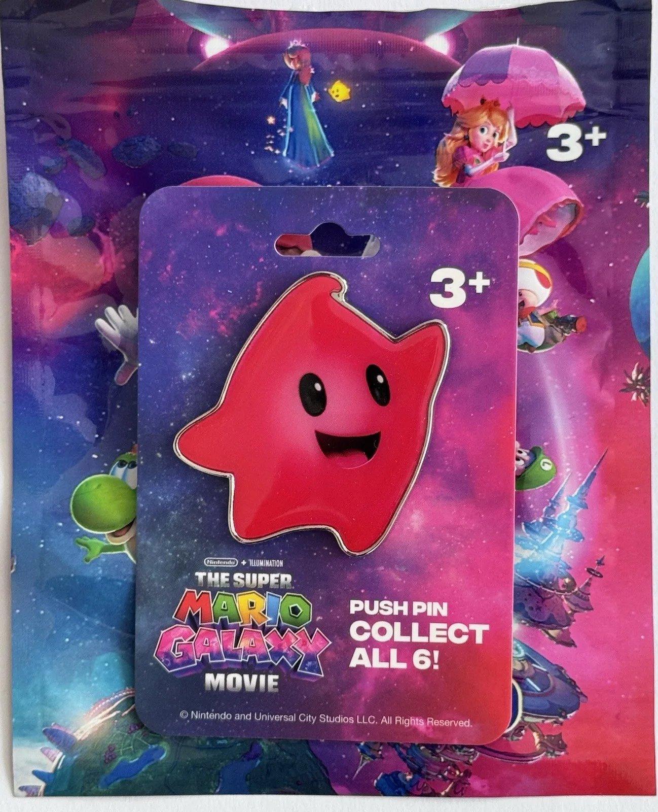 Super Mario Galaxy Red Luma Push Pin, image 4