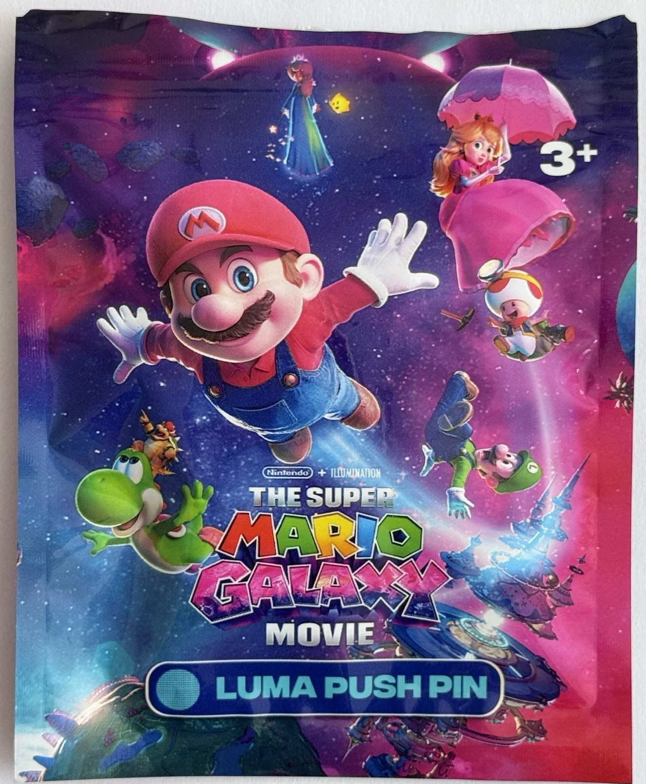 Super Mario Galaxy Red Luma Push Pin, image 5