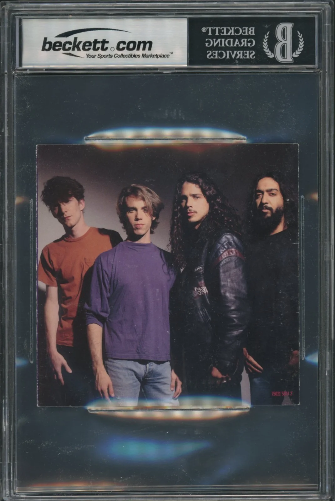 Soundgarden 4x Band-Signed Autograph Badmotorfinger CD Album Booklet Beckett BAS, изображение 2