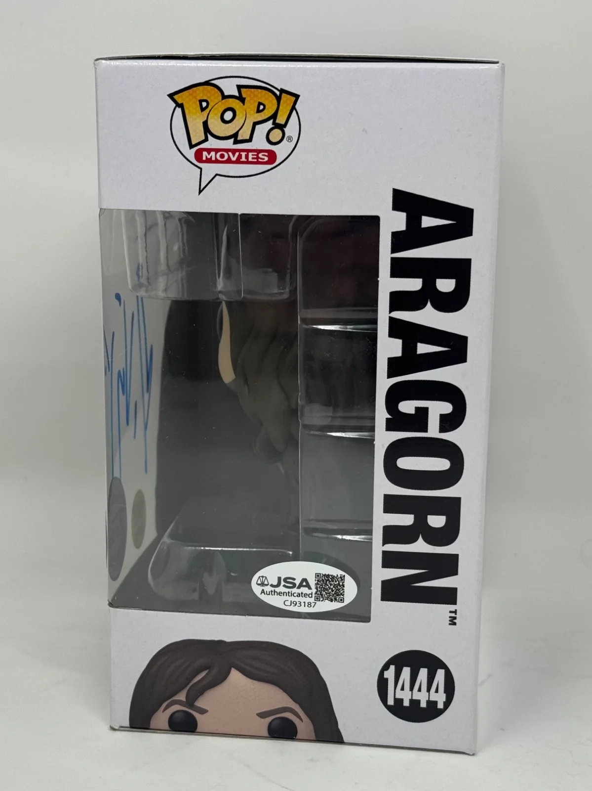 Viggo Mortensen — Viggo Mortensen Signed The Lord of The Rings Aragorn Funko Pop Autograph JSA COA, изображение 5