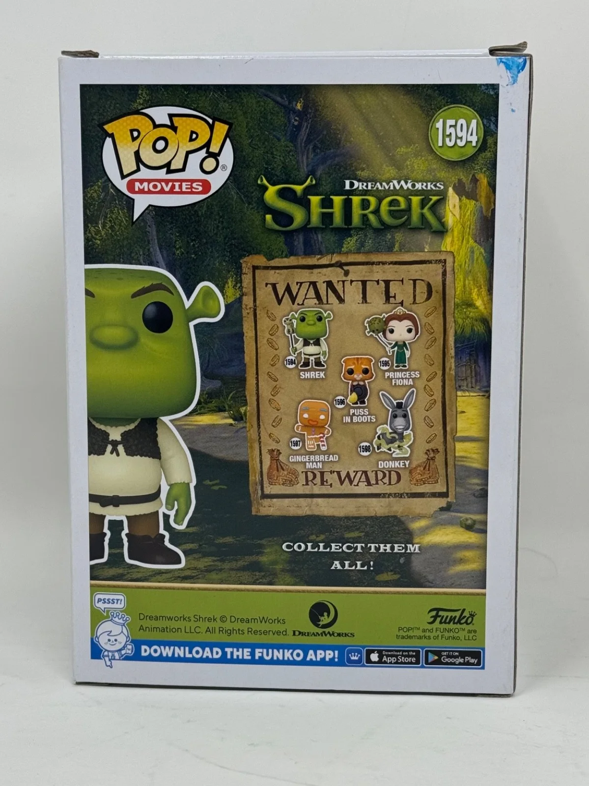 Mike Myers — Mike Myers "Shrek" Signed Autograph Shrek Funko Pop Dreamworks 1594 JSA COA, изображение 5