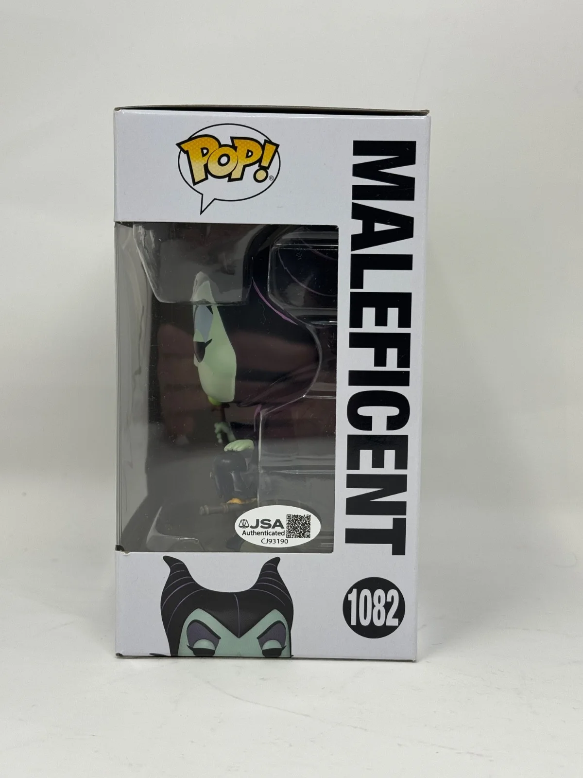 Angelina Jolie — Angelina Jolie Signed Autograph Maleficent Funko Pop Disney Villians #1082 JSA, изображение 5