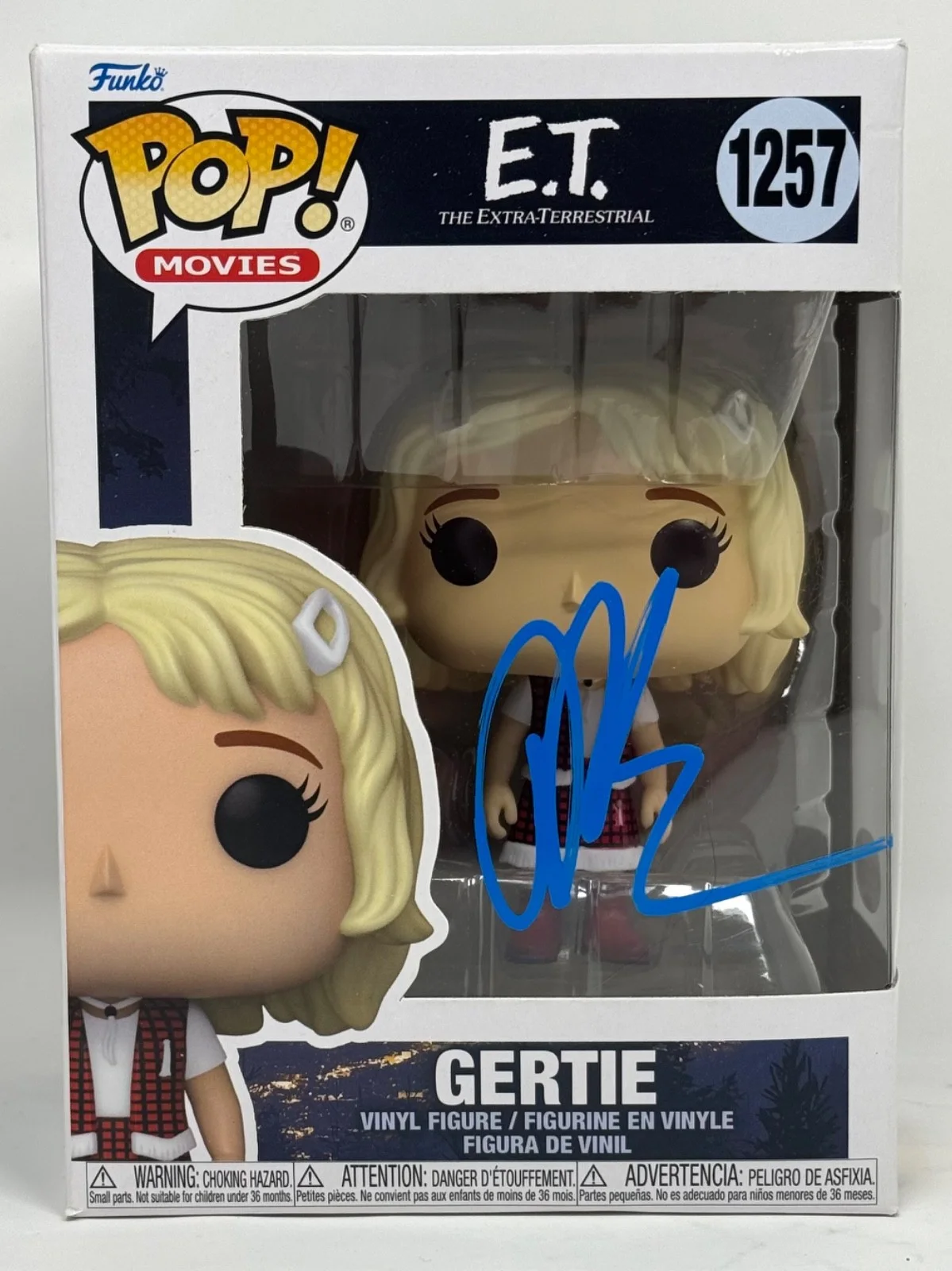 Drew Barrymore — Drew Barrymore Signed E.T. the Extra-Terrestrial Gertie Funko Pop Autograph JSA, изображение 2