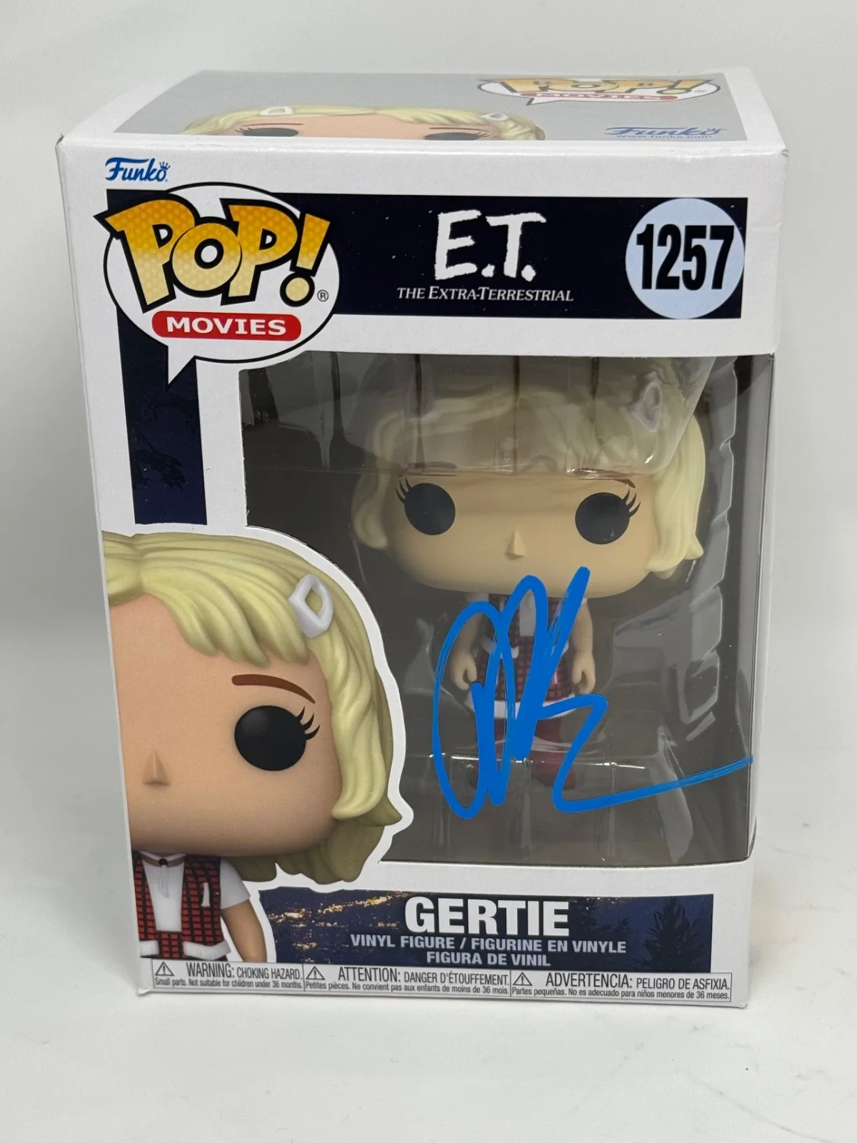 Drew Barrymore — Drew Barrymore Signed E.T. the Extra-Terrestrial Gertie Funko Pop Autograph JSA, изображение 3
