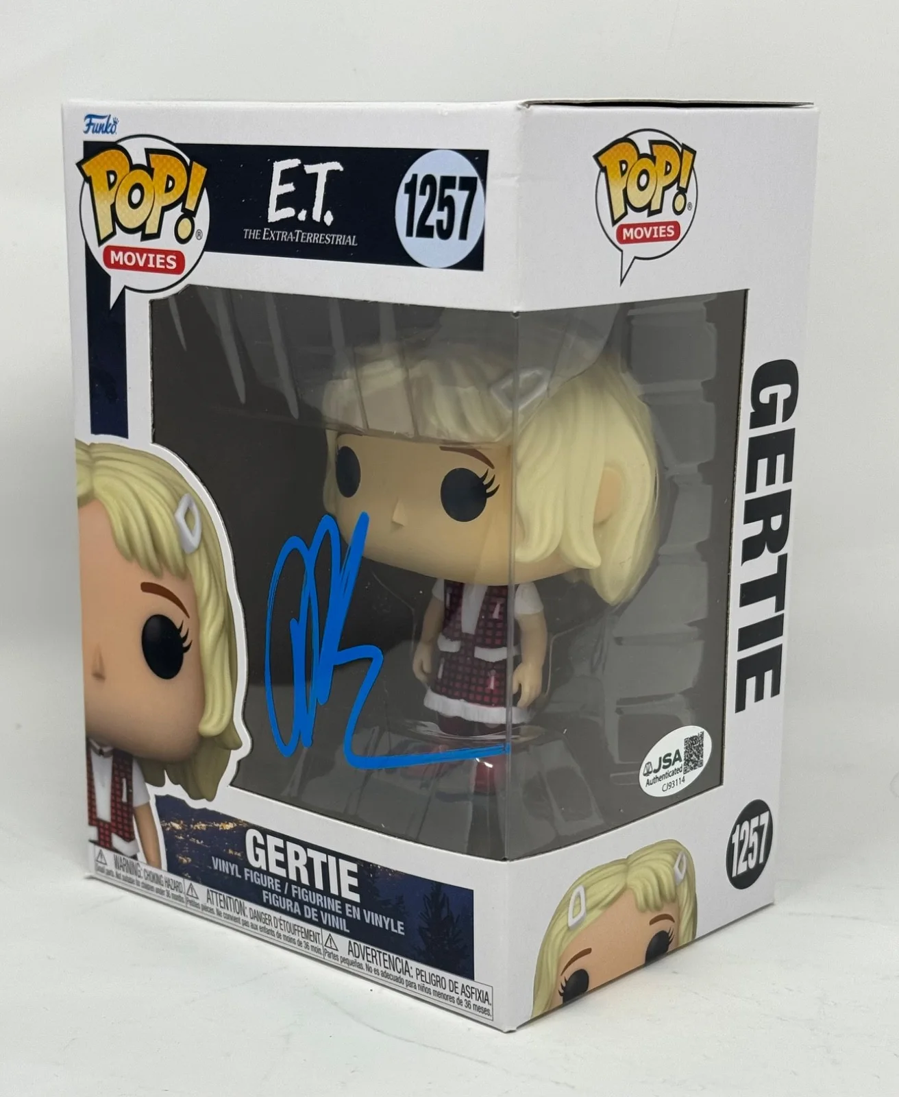Drew Barrymore — Drew Barrymore Signed E.T. the Extra-Terrestrial Gertie Funko Pop Autograph JSA, изображение 4