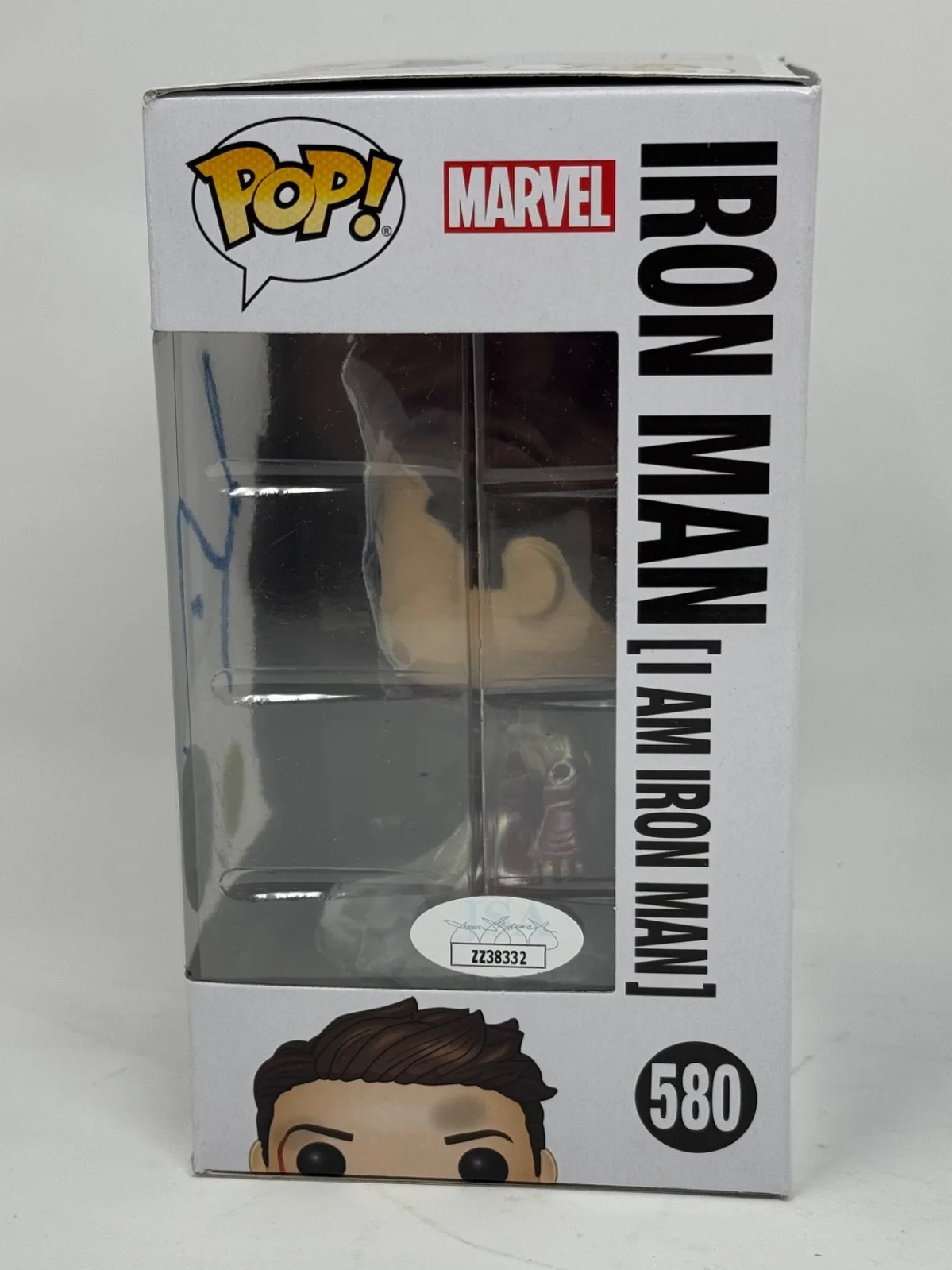 Robert Downey Jr — Robert Downey Jr. Signed Iron Man Funko Pop Autograph Avengers Endgame JSA COA, image 4