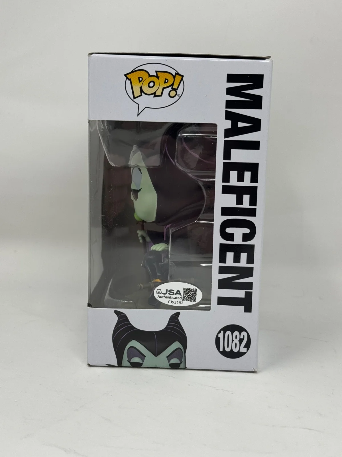 Angelina Jolie — Angelina Jolie Signed Autograph Maleficent Funko Pop Disney Villians #1082 JSA, image 5