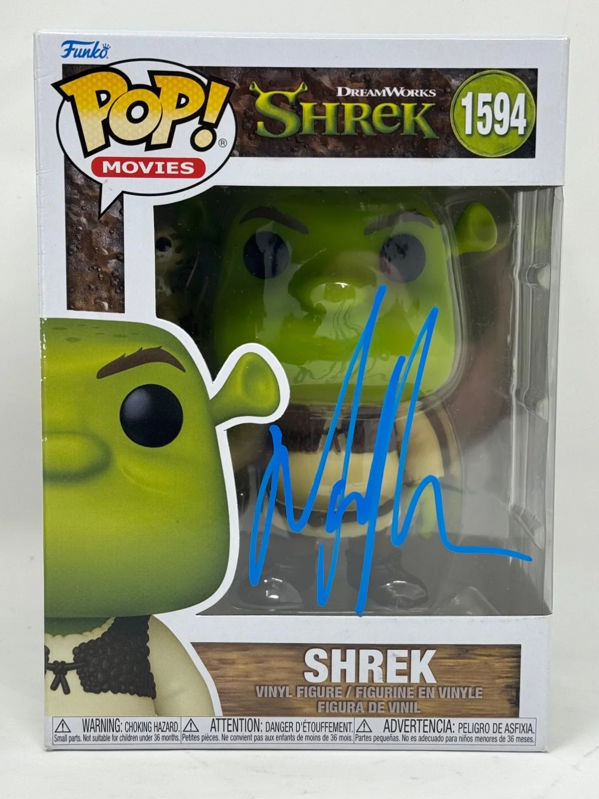 Mike Myers — Mike Myers Signed Autograph Shrek Funko Pop Dreamworks 1594 JSA COA, image 2