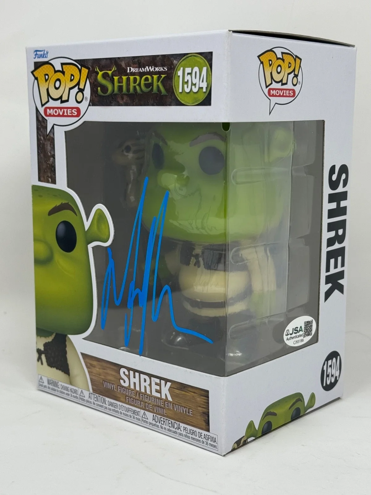 Mike Myers — Mike Myers Signed Autograph Shrek Funko Pop Dreamworks 1594 JSA COA, image 3