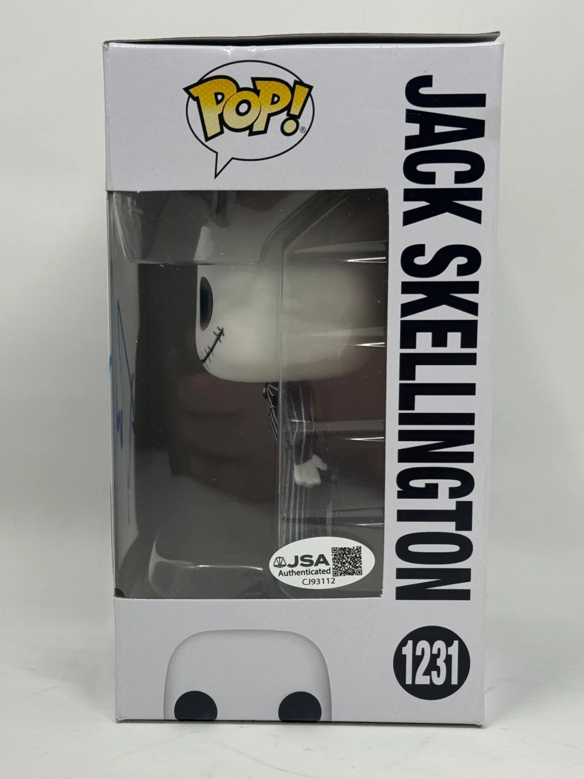 Danny Elfman — Danny Elfman Signed Jack Skellington Funko Pop #1231 Disney Autograph JSA COA, изображение 5