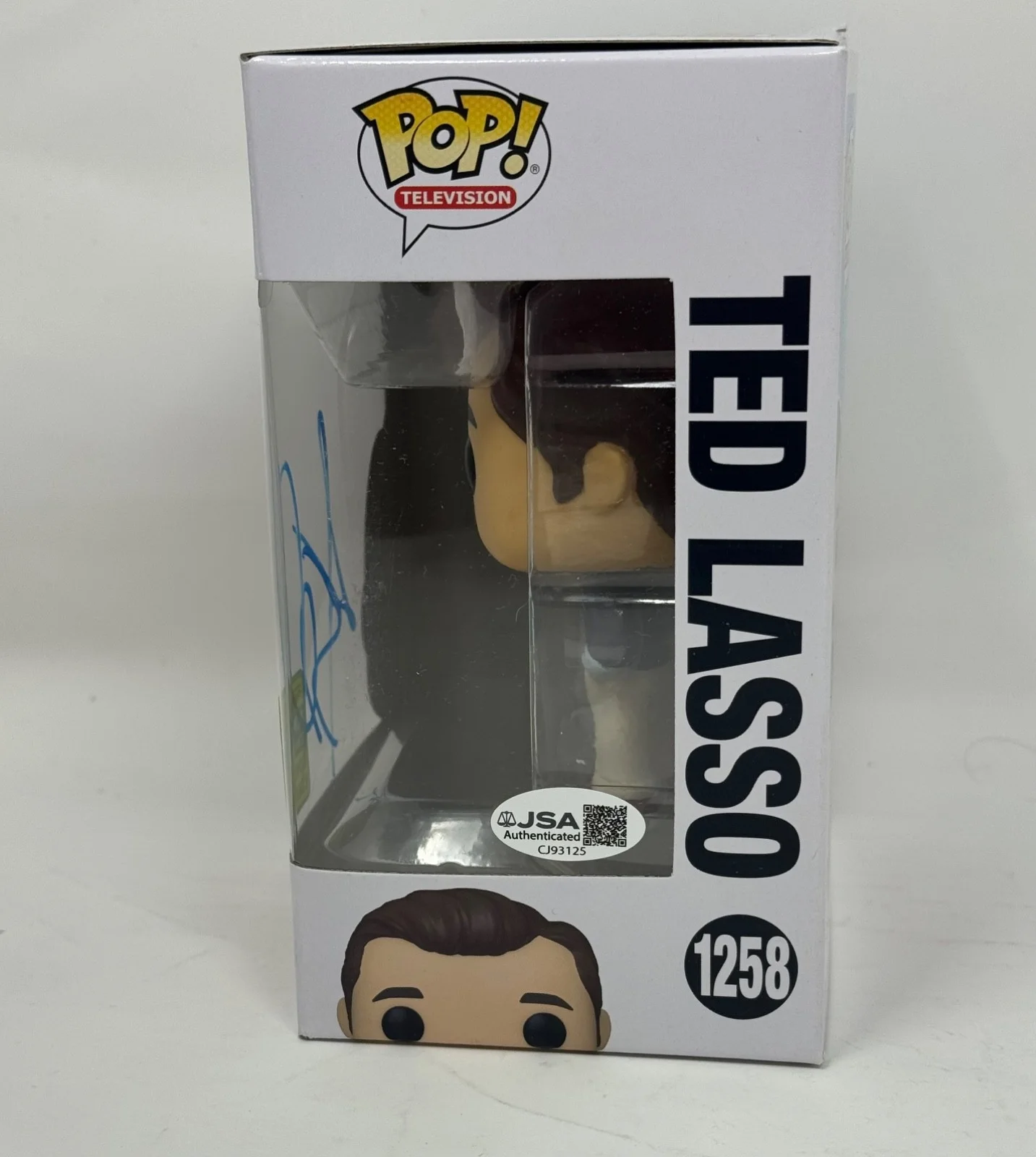 Jason Sudeikis — Jason Sudeikis "Ted Lasso" Signed Autograph Ted Lasso Funko Pop #1258 JSA COA, изображение 5
