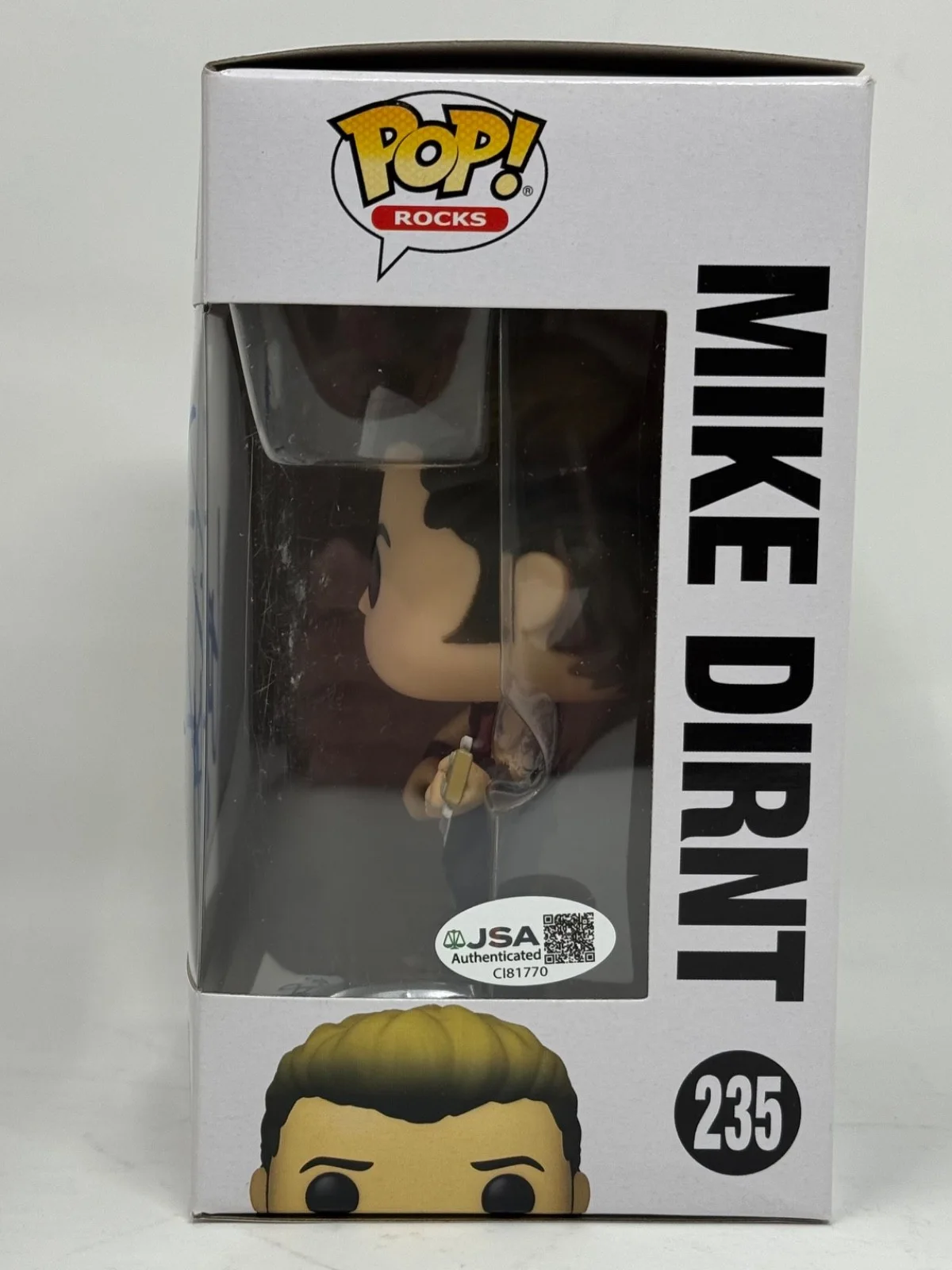 Mike Dirnt Green Day Signed Autograph Funko Pop Rocks #235 Figure JSA COA, изображение 5