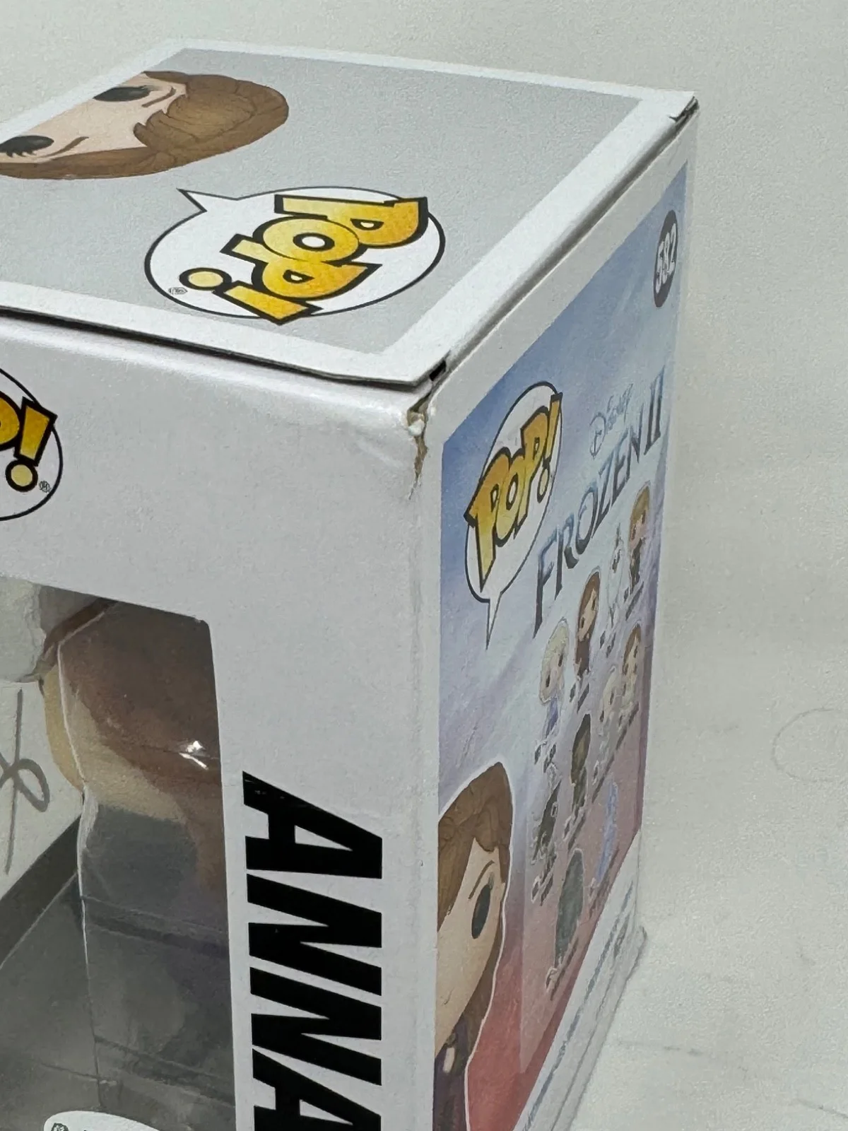 Kristen Bell — Kristen Bell Signed Frozen II Anna Funko Pop #582 Disney Autograph JSA COA, изображение 5
