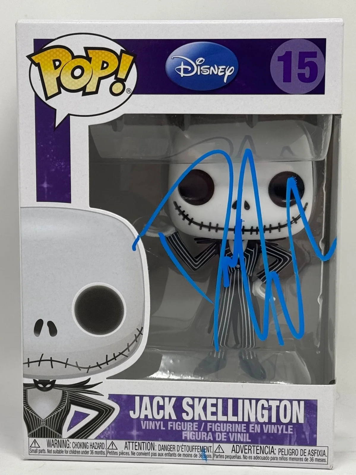 Danny Elfman — Danny Elfman Signed Nightmare Before Christmas Jack Skellington Funko Pop JSA, image 2
