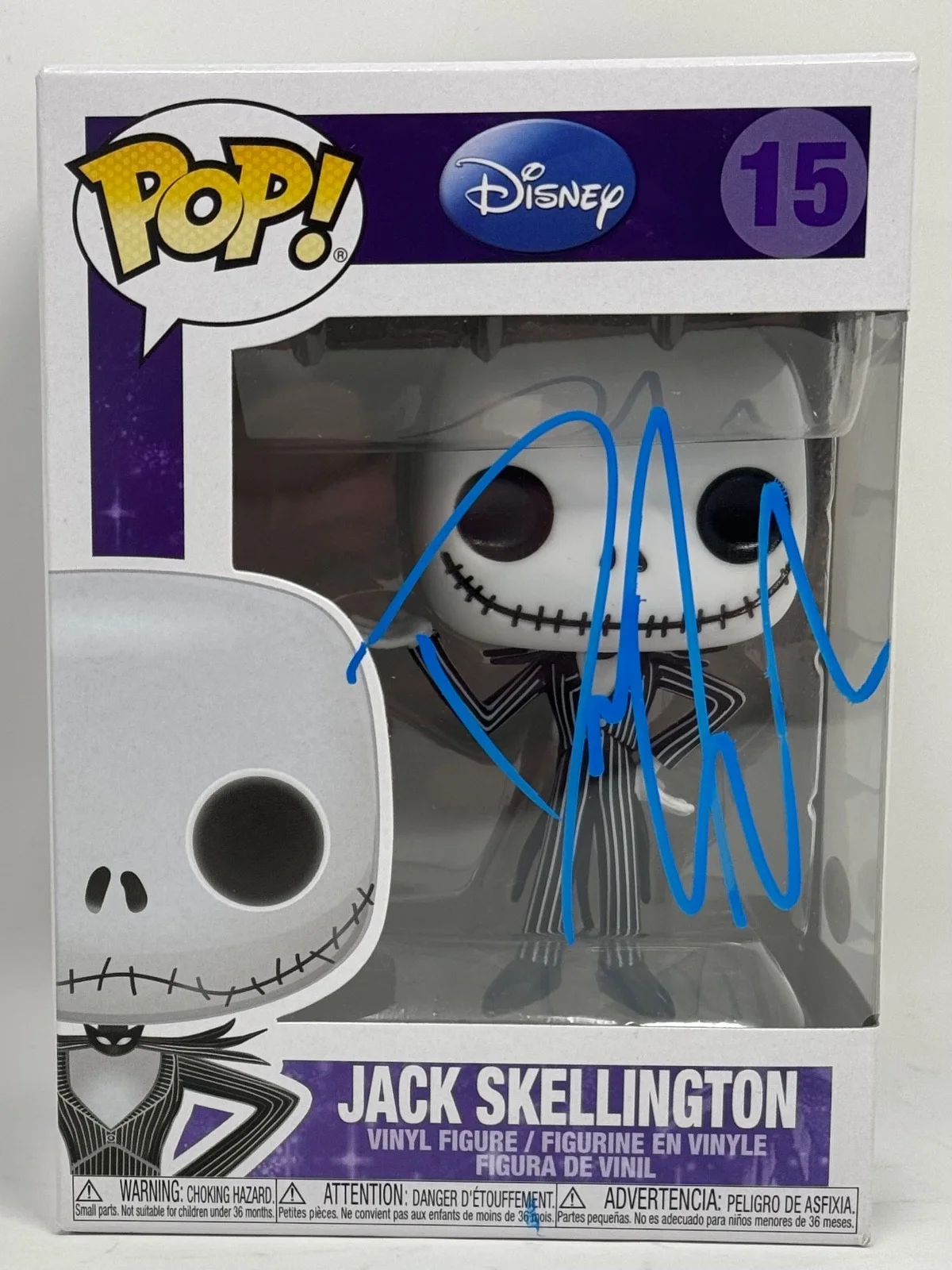 Danny Elfman — Danny Elfman Signed Nightmare Before Christmas Jack Skellington Funko Pop JSA, image 3