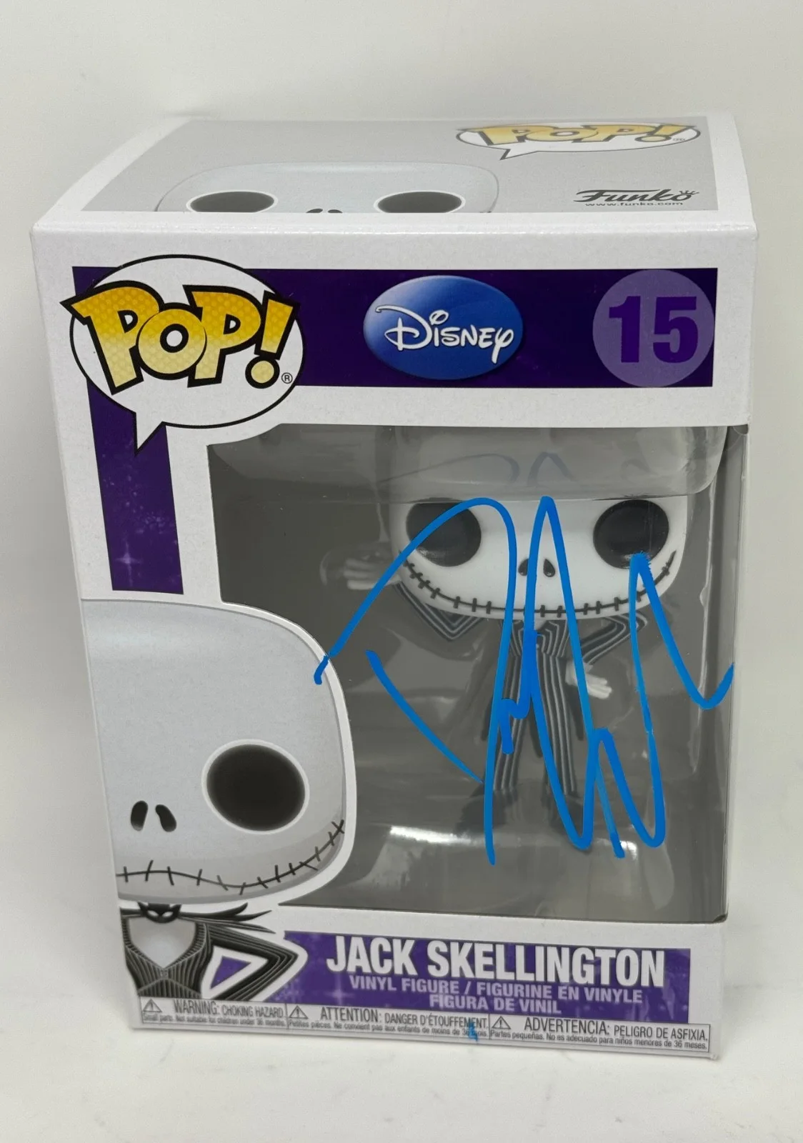 Danny Elfman — Danny Elfman Signed Nightmare Before Christmas Jack Skellington Funko Pop JSA, image 4