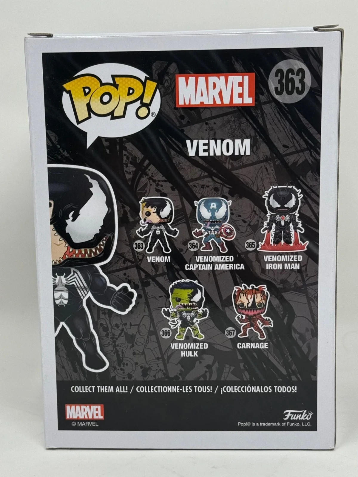 Tom Hardy — Tom Hardy Signed Autograph Venom Funko Pop Marvel Venom 363 JSA COA, image 5