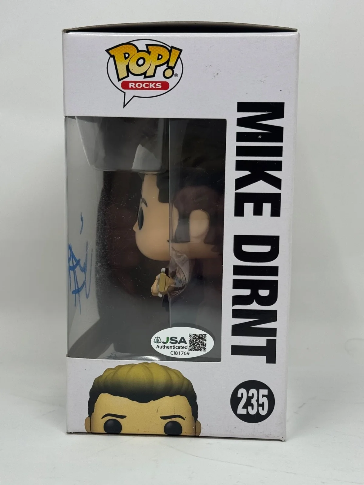 Mike Dirnt Green Day Signed Autograph Funko Pop Rocks #235 Figure JSA COA, изображение 5