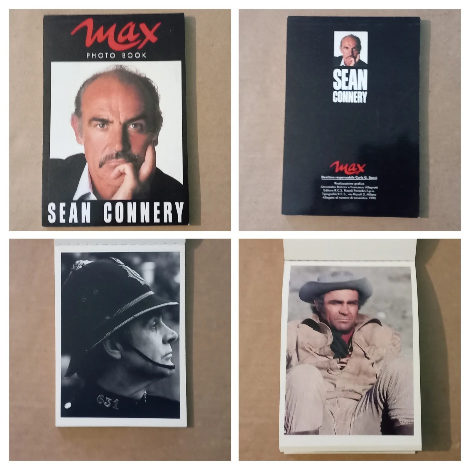 SEAN CONNERY SYNOPSIS CARD/PRESS PHOTOS/ MOVIE FLYERS/POSTCARDS & BOOKS BUNDLE, image 4
