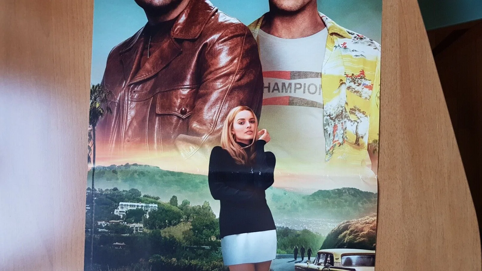 Once Upon a time in Hollywood (2019) Original One Sheet Poster 13"x 28", изображение 3