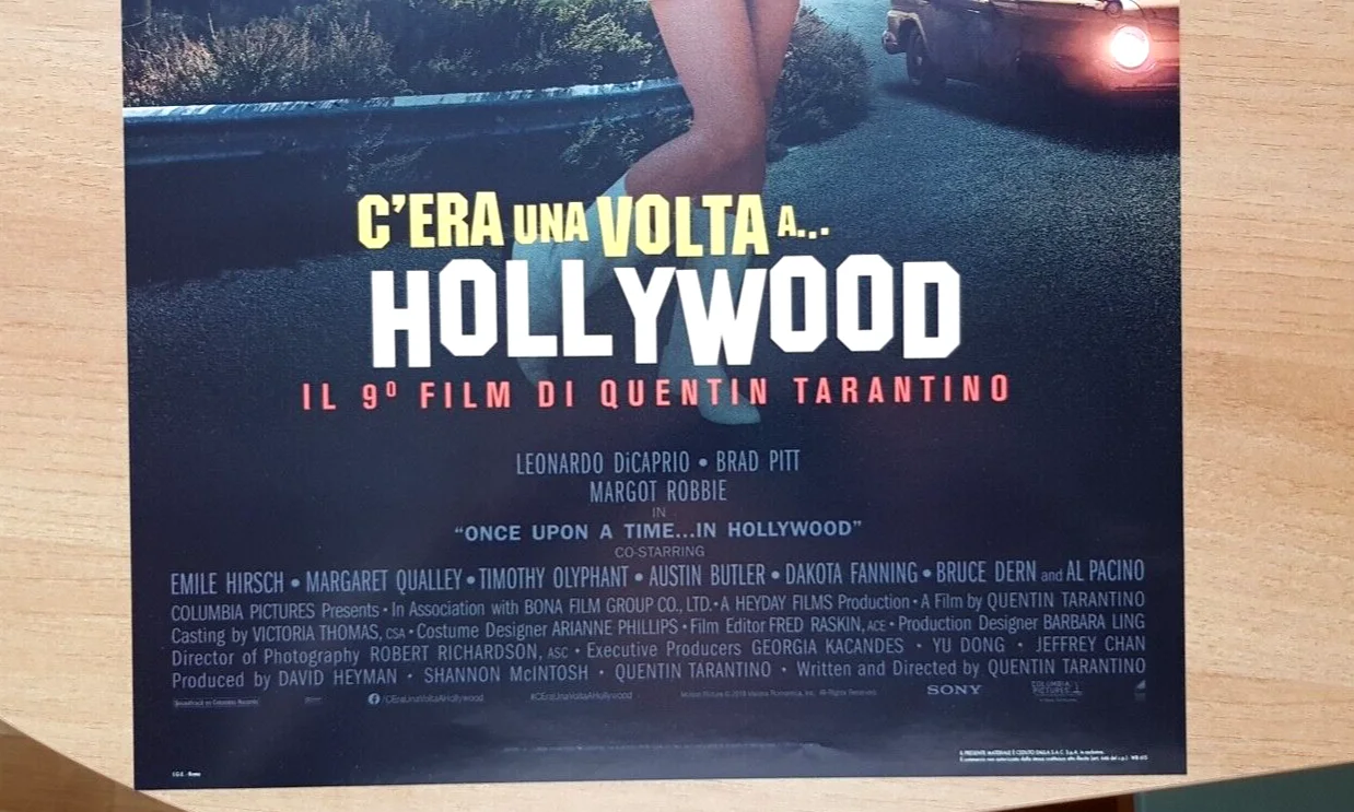 Once Upon a time in Hollywood (2019) Original One Sheet Poster 13"x 28", изображение 4