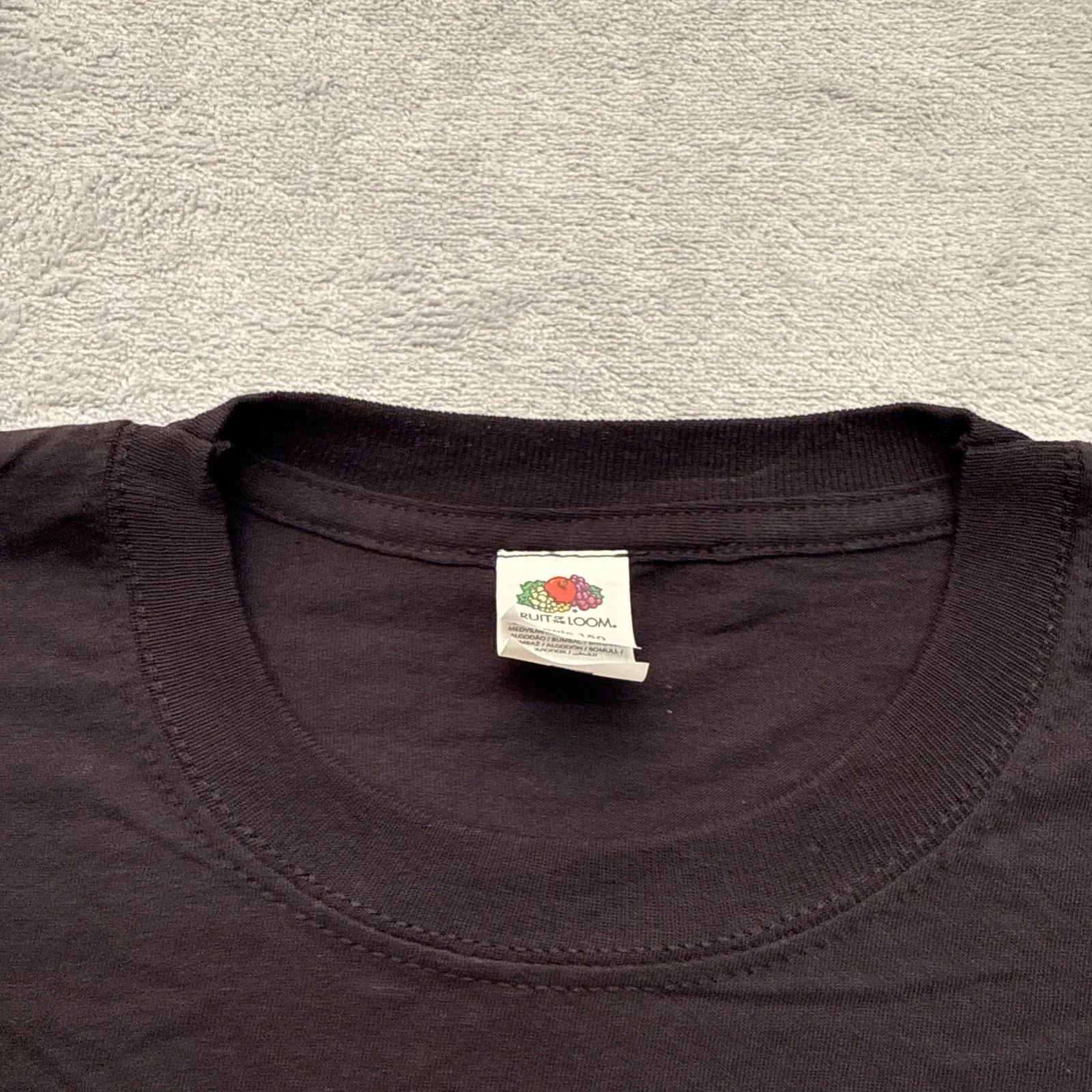 Vintage Bruce Lee Enter The Dragon T-Shirt Fruit Of The Loom Black Graphic M, изображение 3