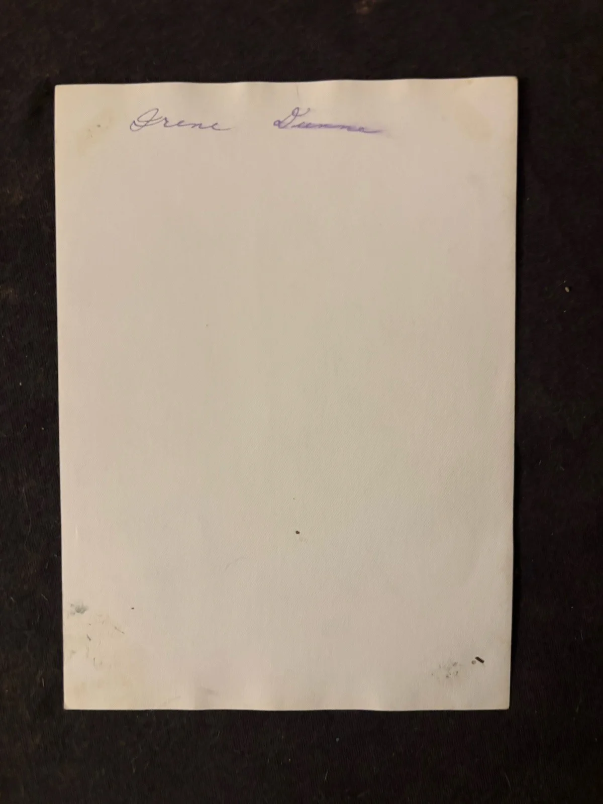 Irene Dunne Signed Vintage 5 X 7 Matte Photo Lovely, изображение 3