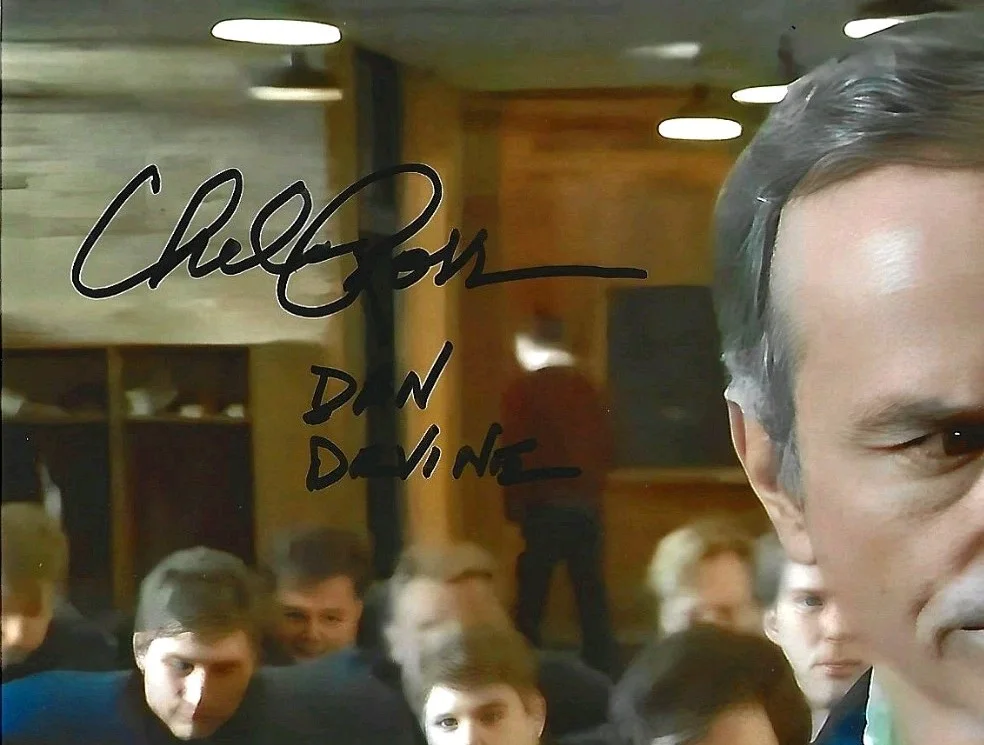 Chelcie Ross — Chelcie Ross Signed 8x10 Photo Rudy Notre Dame Dan Devine Rare Scene Qt AAC COA, изображение 2